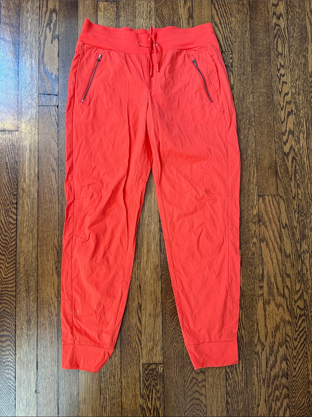 Athleta Trekkie North Jogger, NWOT, 10 Tall, bright orange